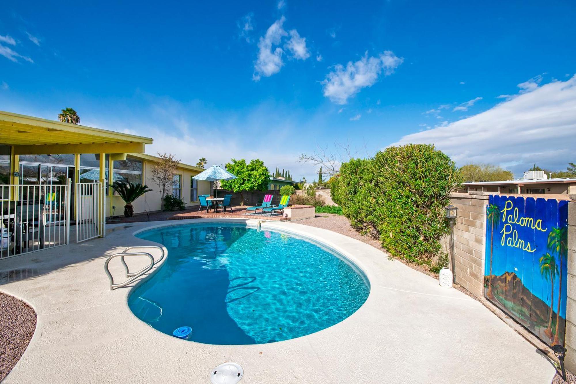 Mid-century 4br Ranch With Private Pool, 1m To Pickleball Holiday home Tucson