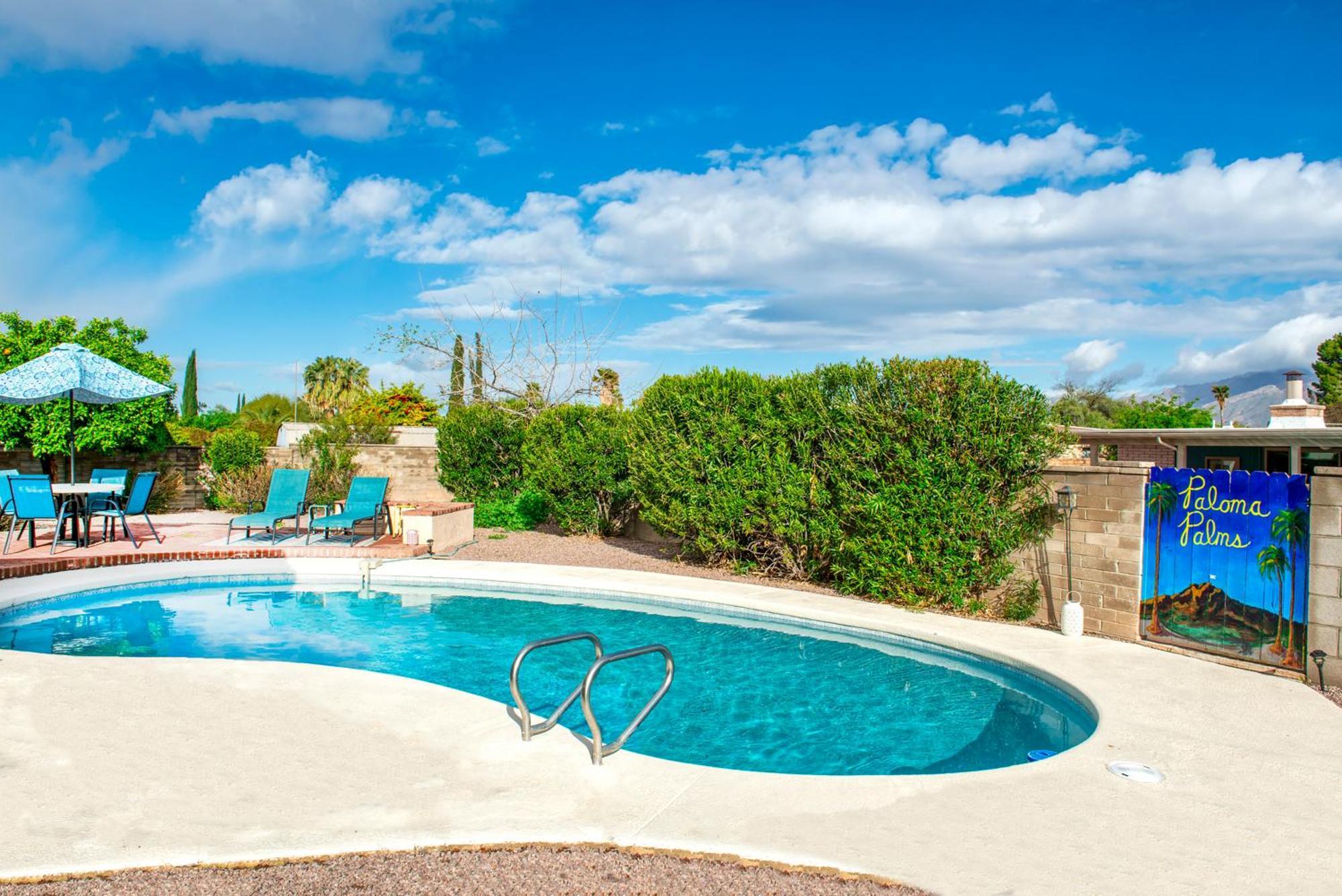 Mid-century 4br Ranch With Private Pool, 1m To Pickleball Holiday home Tucson